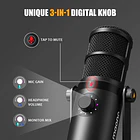 KreaKit Mamá creadora contenido Podcast Micrófono Maono PD400X XLR USB + Interface Maono PS22 Lite 4