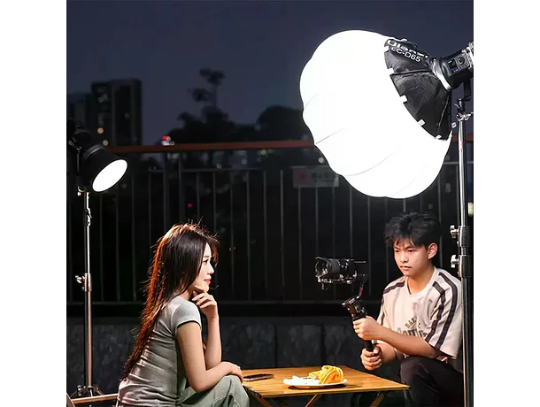 Luz LED Ulanzi VL-120 Bicolor con Fuente de Poder P003