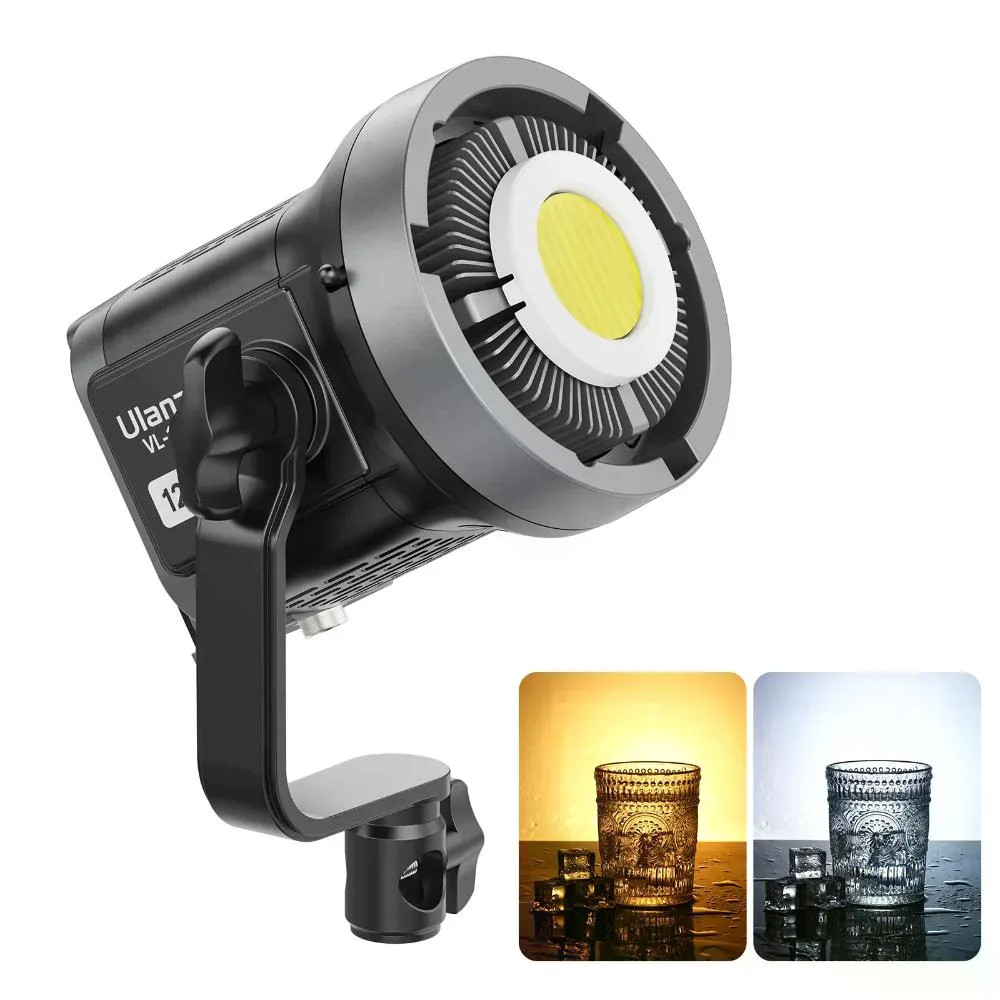 Luz LED Ulanzi VL-120 Bicolor con Fuente de Poder P003 3