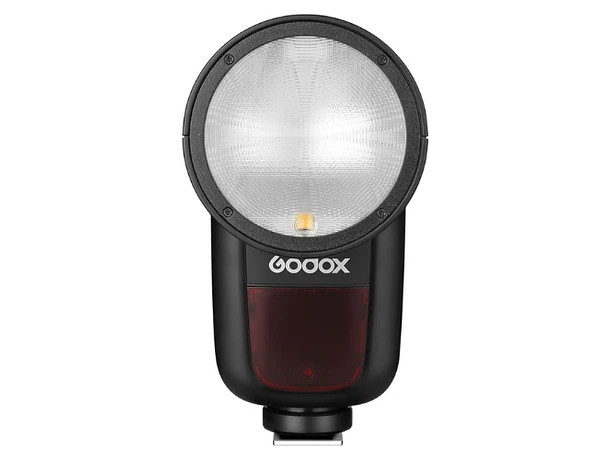 Flash TTL 76 W de Cabeza Circular Magnética para Nikon Godox V1-N