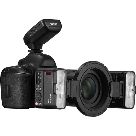 Kit de Flash Macro Doble con Accesorios Godox MF12-K2