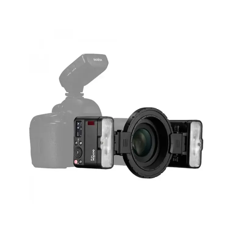 Kit de Flash Macro Doble con Accesorios Godox MF12-K2 1
