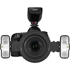 Kit de Flash Macro Doble con Accesorios Godox MF12-K2 5
