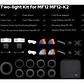Kit de Flash Macro Doble con Accesorios Godox MF12-K2 - Miniatura 7