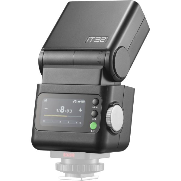 Mini Flash Modular Auxiliar con Monturas Intercambiables para Cámara Godox iT32 4
