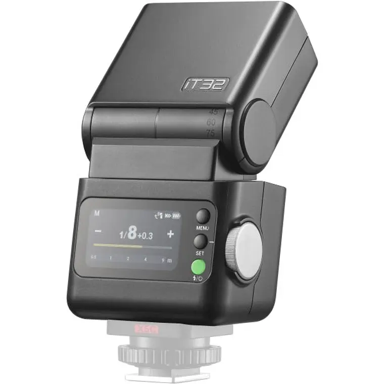 Mini Flash Modular Auxiliar con Monturas Intercambiables para Cámara Godox iT32 4