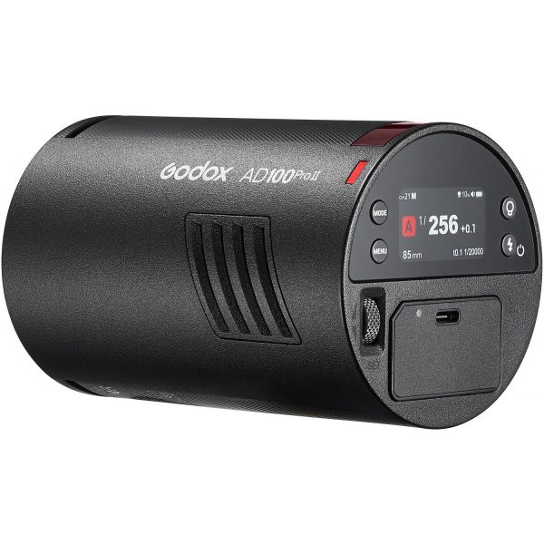 Flash Portátil Pocket 100 Ws con Batería Godox AD100Pro II 10