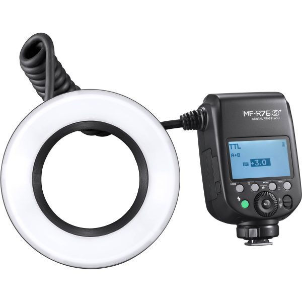 Flash Dental Macro para Sony Godox MF-R76S+ 1