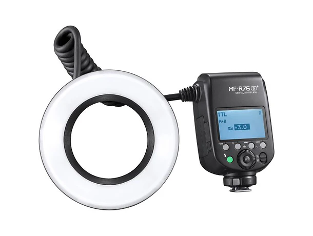 Flash Dental Macro para Sony Godox MF-R76S+