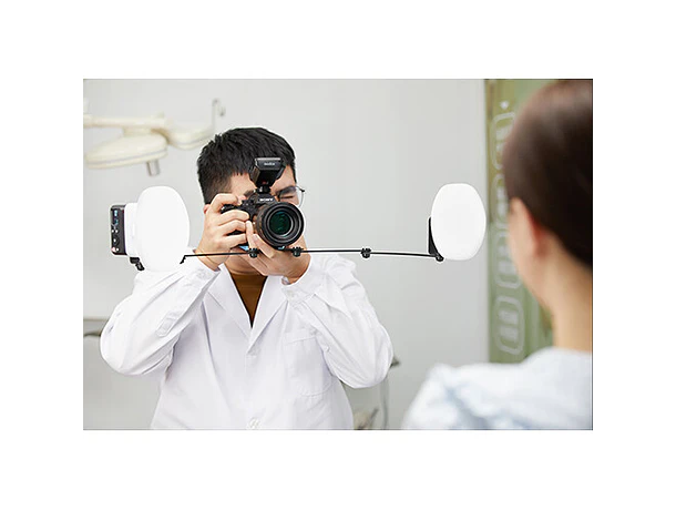 Flash Macro Dental para Dentistas Compatible con Cámaras Sony Godox MF12-DK1