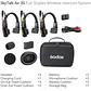 Sistema de Intercomunicación Inalámbrico para 3 Personas Godox SkyTalk Air 3S - Miniatura 6