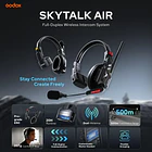 Sistema de Intercomunicación Inalámbrico para 4 Personas Godox SkyTalk Air 4S 2