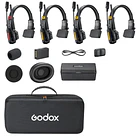 Sistema de Intercomunicación Inalámbrico para 4 Personas Godox SkyTalk Air 4S 1