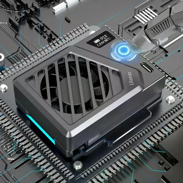 Ventilador para Cámaras Compatible con Sony, Canon, Fujifilm y Nikon Ulanzi CA25 C072GBB2 3