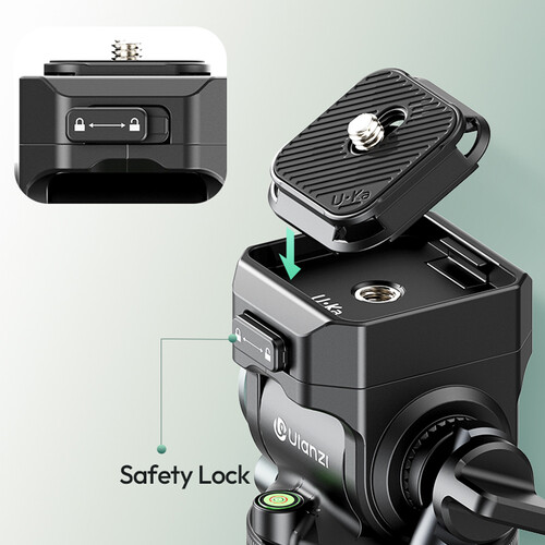 Trípode de Video Overhead para Viajes Ulanzi JJ06 UL-T081 12