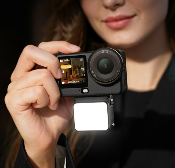 Mini Luz Fill Light II de Montura Rápida para Cámaras de Acción DJI Ulanzi LM24 L298 2