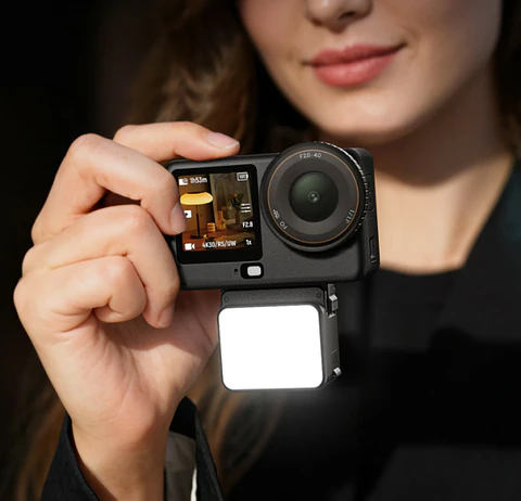 Mini Luz Fill Light II de Montura Rápida para Cámaras de Acción DJI Ulanzi LM24 L298