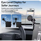 Montura para Teléfonos en Pantallas de Automóviles Compatible con Vehículos Tesla Ulanzi SK28 3
