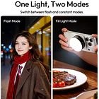 Mini Flash y Luz Continua para Teléfonos Negro Ulanzi MFL01 2