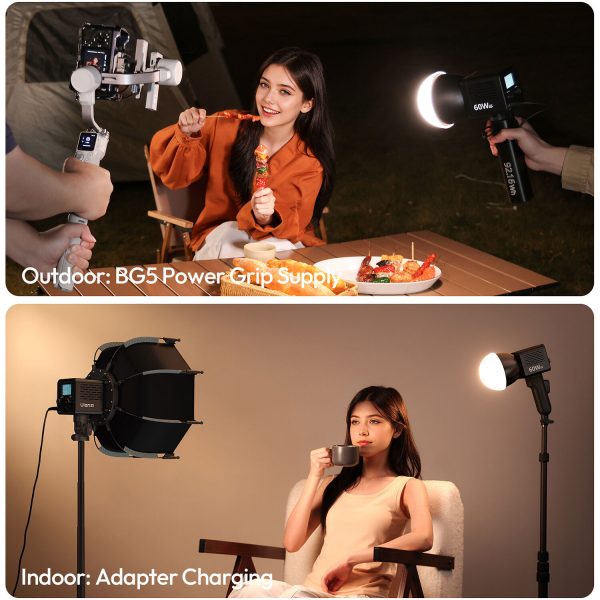 Luz para Video Bicolor 60 W Ulanzi C60 2