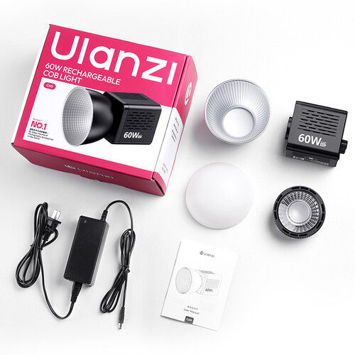 Luz para Video Bicolor 60 W Ulanzi C60 10