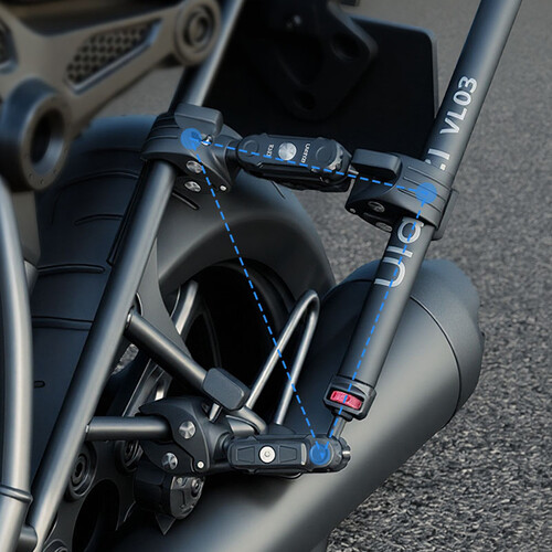 Barra Selfie VL03  Invisible para Motocicletas Ulanzi T119 8