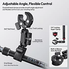 Barra Selfie VL03  Invisible para Motocicletas Ulanzi T119 10