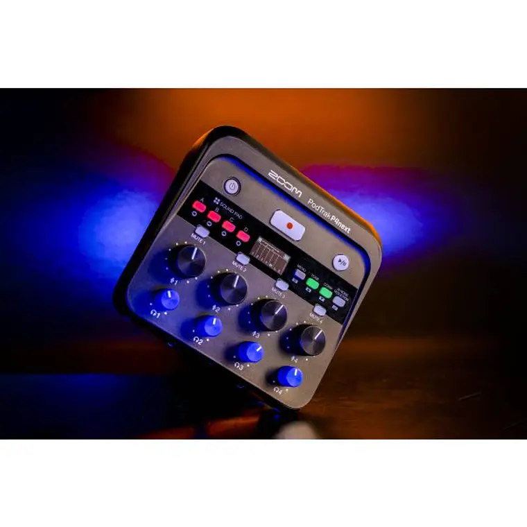 Grabadora Portátil Multipistas para Podcast Zoom PodTrak P4next 2