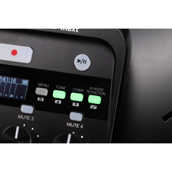 Grabadora Portátil Multipistas para Podcast Zoom PodTrak P4next 10