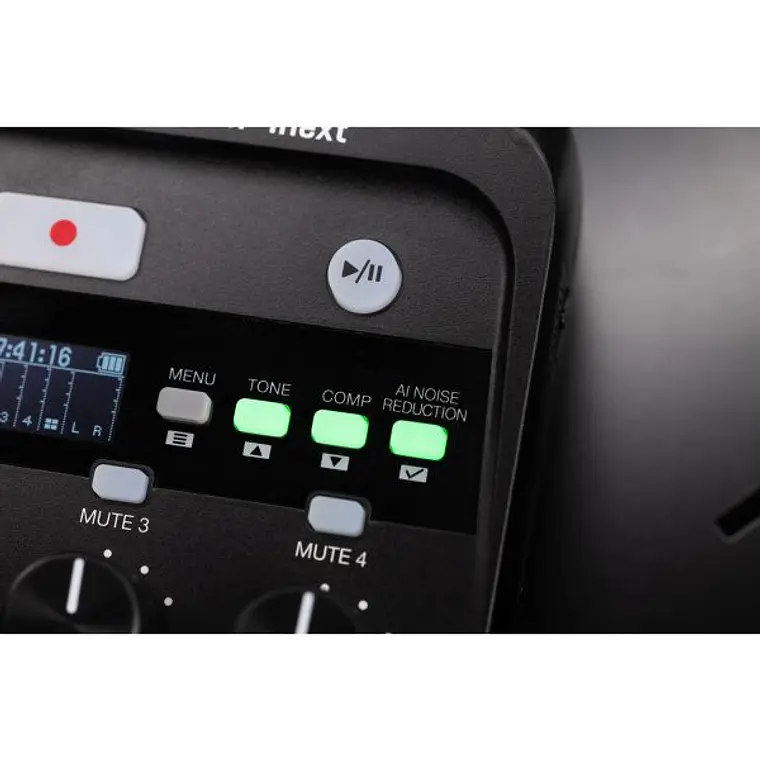 Grabadora Portátil Multipistas para Podcast Zoom PodTrak P4next 10