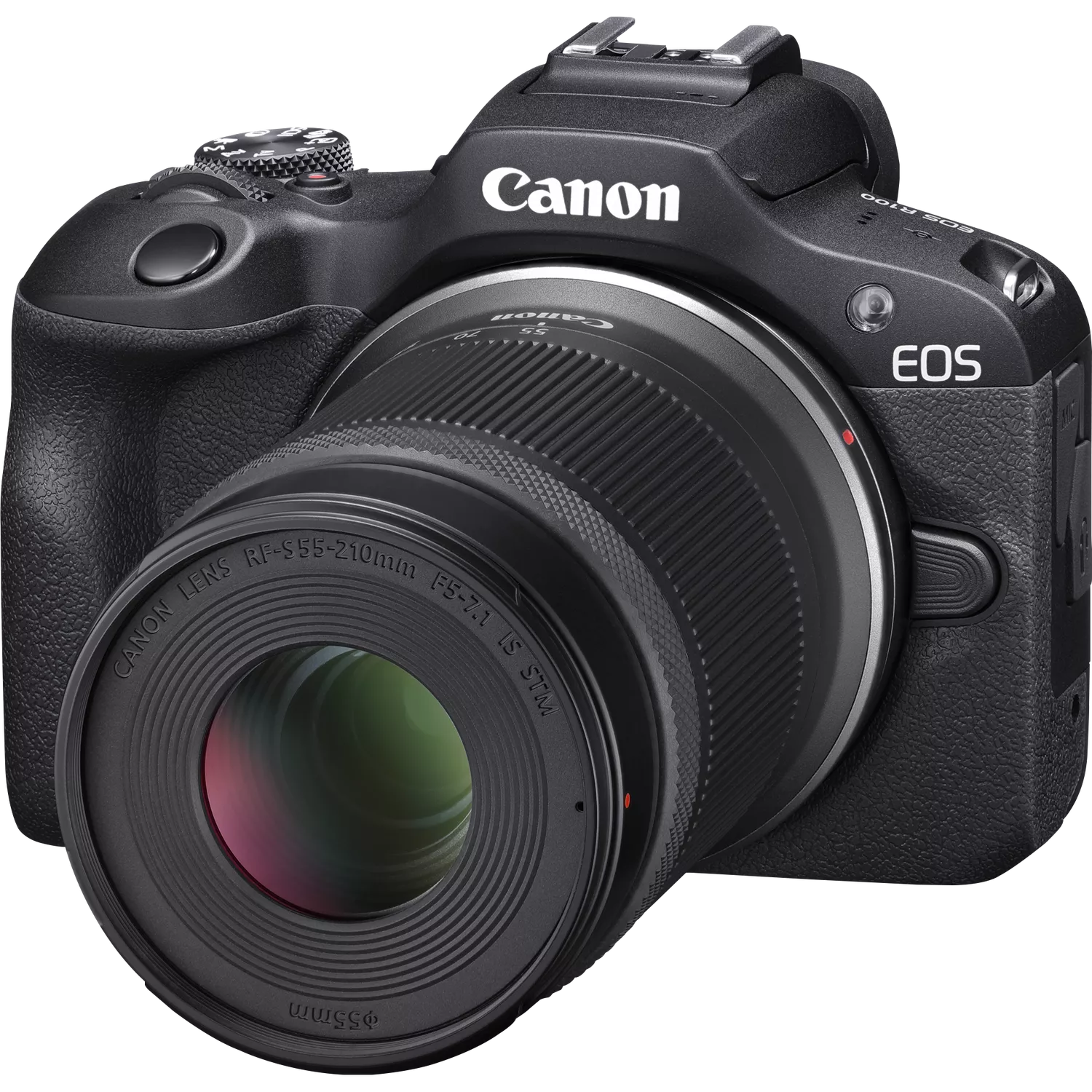 Cámara Canon EOS R100 con Lentes RF-S 18-45mm y 55-210mm 4