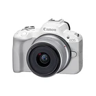 Cámara Canon EOS R50 con Lente RF-S 18-45mm IS STM - Blanca 3