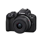 Cámara Canon EOS R50 con Lentes RF-S 18-45mm y 55-210mm 3