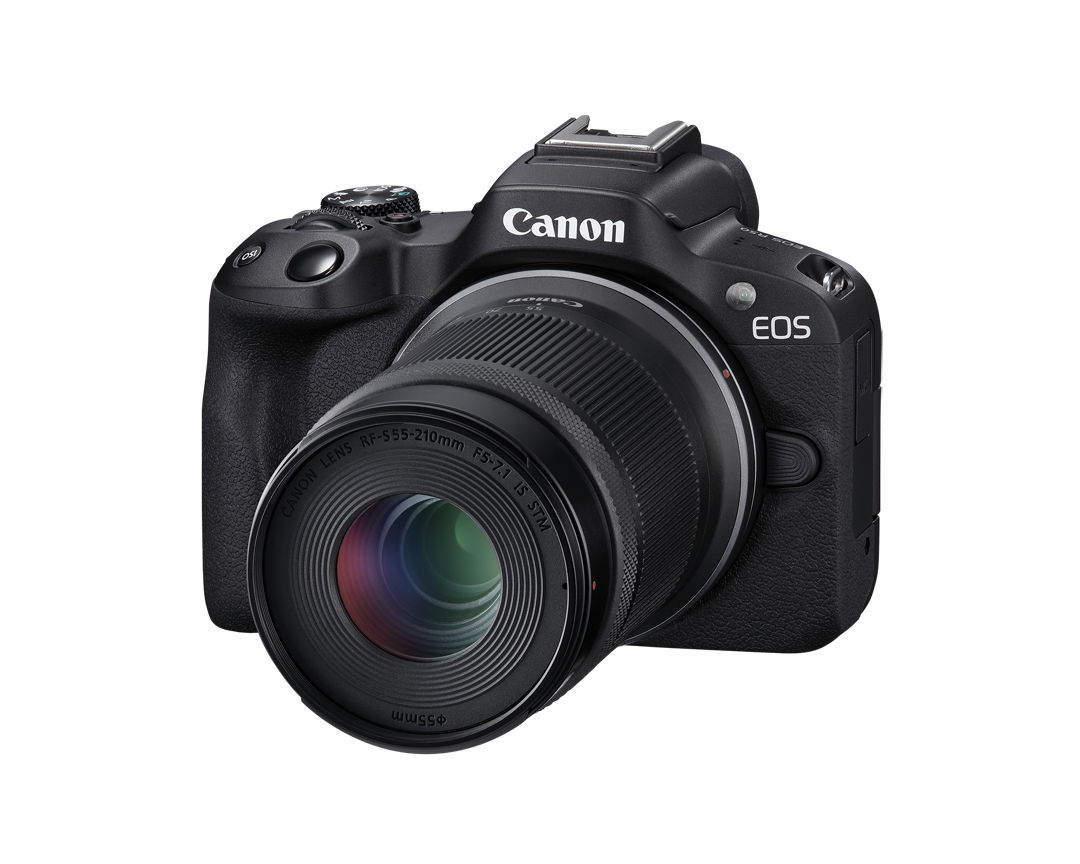Cámara Canon EOS R50 con Lentes RF-S 18-45mm y 55-210mm 4