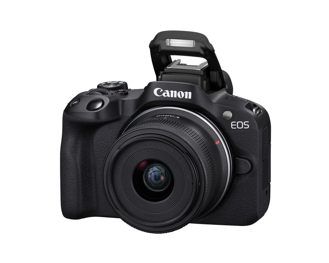 Cámara Canon EOS R50 con Lentes RF-S 18-45mm y 55-210mm 5