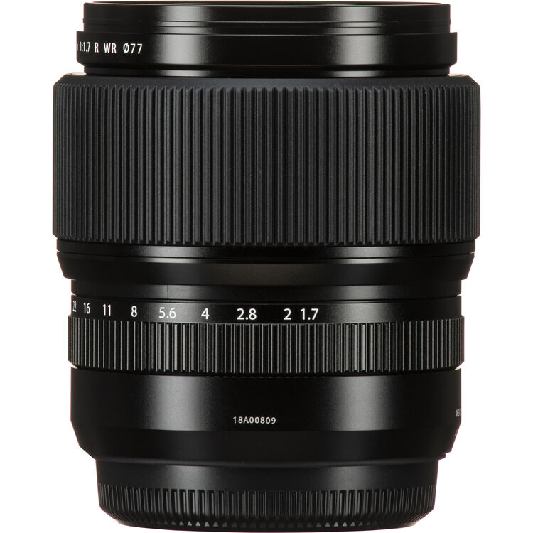 Lente FUJIFILM GF 80mm f/1.7 R WR 5