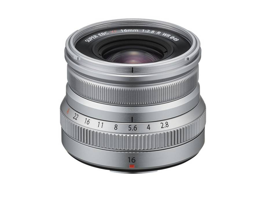 Lente FUJIFILM XF 16 mm F2.8 R WR - Plateado 1
