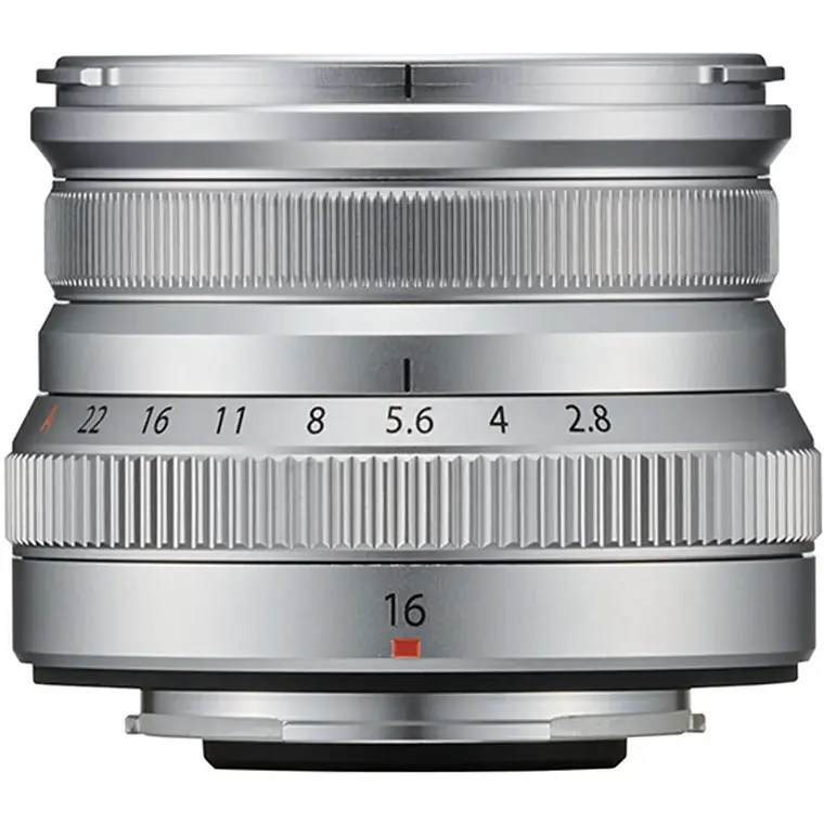 Lente FUJIFILM XF 16 mm F2.8 R WR - Plateado 2