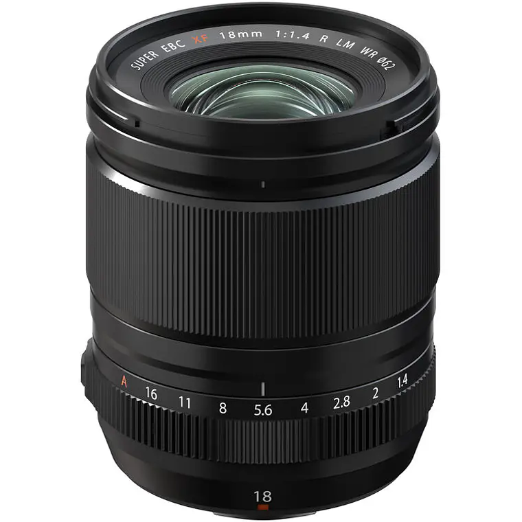 Lente FUJIFILM XF 18mm f/1.4 R LM WR 1