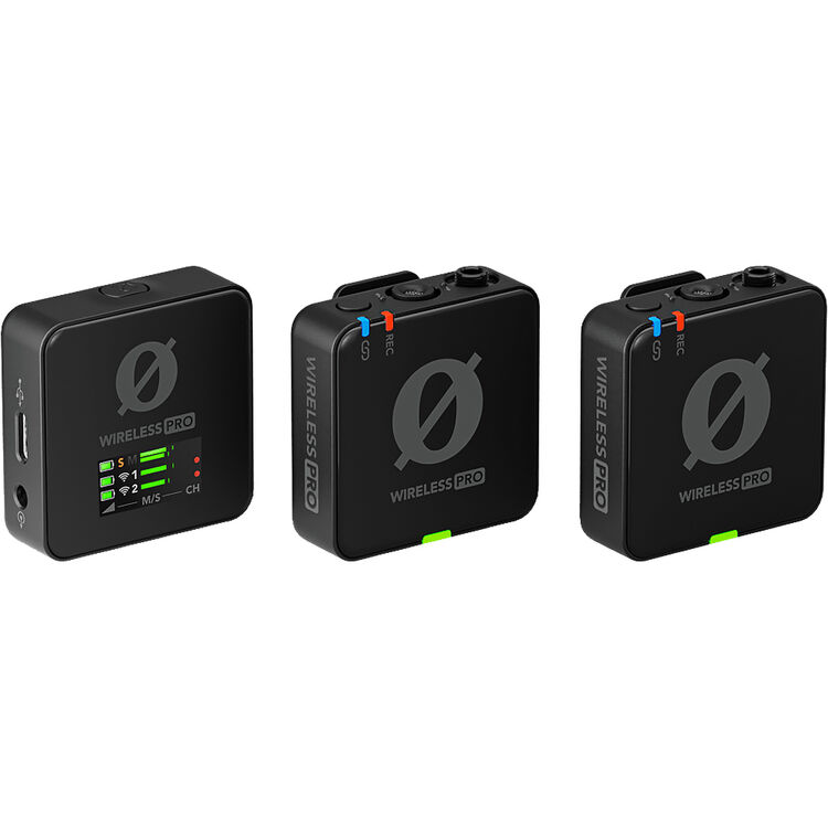 Sistema de Micrófono RODE Wireless PRO Dual - 2,4 GHz 1