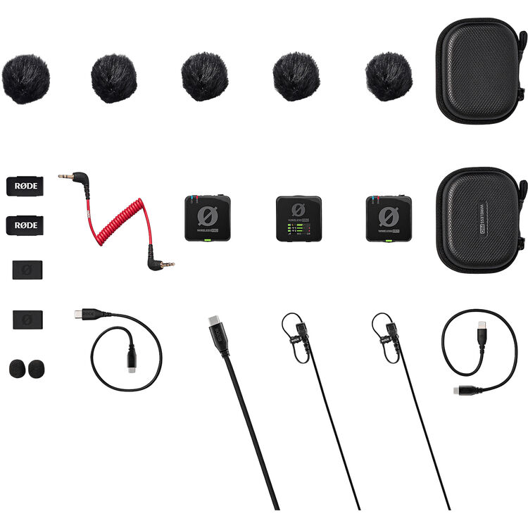Sistema de Micrófono RODE Wireless PRO Dual - 2,4 GHz 9