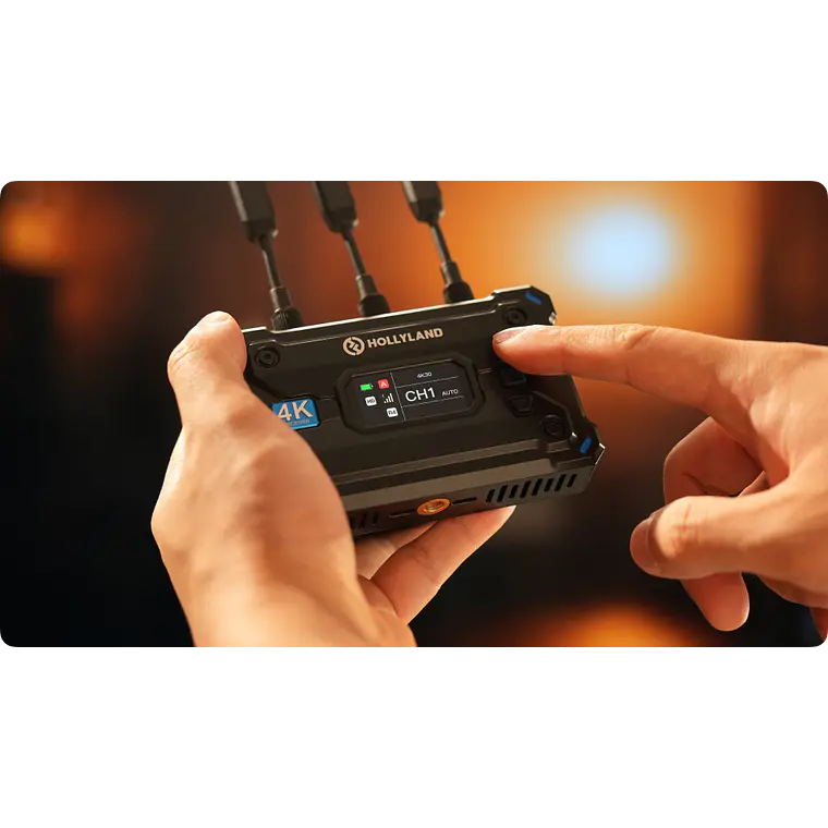 Sistema de Transmisión de Vídeo Hollyland Pyro S 4K HDMI/SDI 14