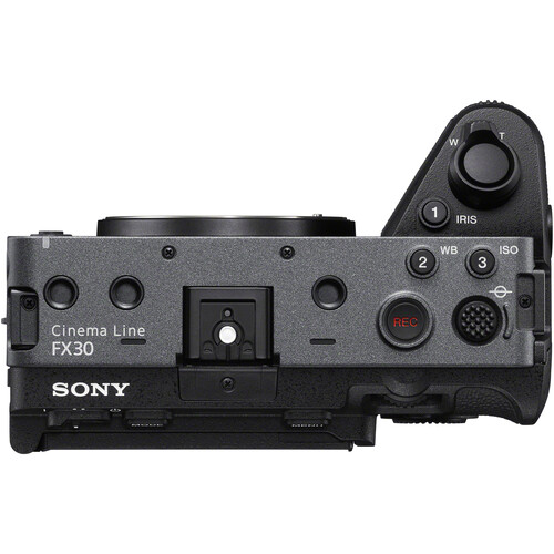 Cámara Cinema Line Compacta Sony FX30 Body con XLR Handle Unit 8