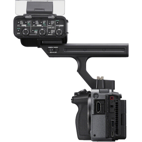 Cámara Cinema Line Compacta Sony FX30 Body con XLR Handle Unit 11