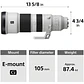 Lente Sony FE 400-800mm F6.3-8 G OSS - Miniatura 12