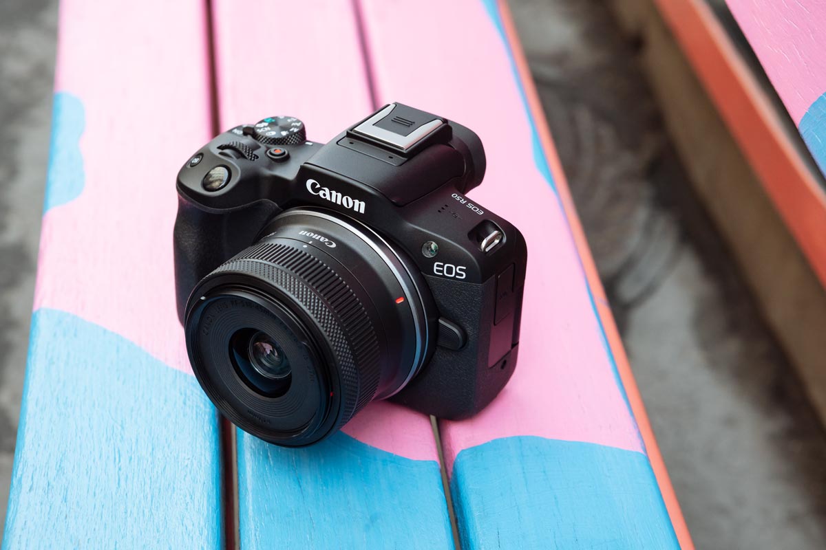 Cámara Canon Mirrorless EOS R50 Con Lente 18-45 STM (IMPORTADO) 2