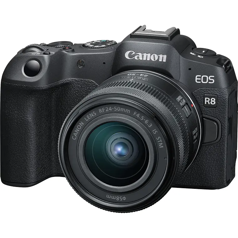 Cámara Canon Mirrorless EOS R8 Con Lente 24-50 STM (IMPORTADO) 1