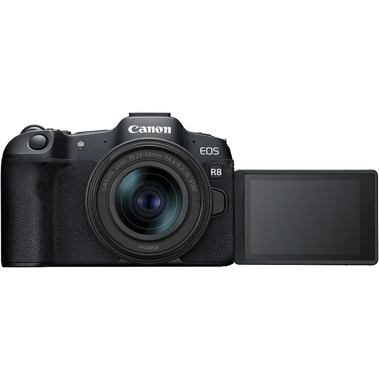 Cámara Canon Mirrorless EOS R8 Con Lente 24-50 STM (IMPORTADO) 8