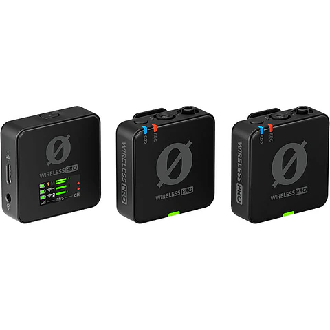 Sistema de Micrófono RODE Wireless PRO Dual - 2,4 GHz (IMPORTADO)