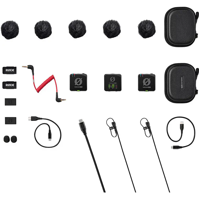 Sistema de Micrófono RODE Wireless PRO Dual - 2,4 GHz (IMPORTADO) 9